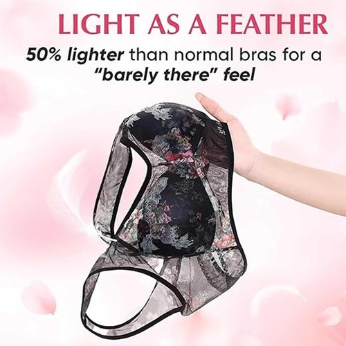 Miracharm Bras Ellebloom - Lace Buttonless Comfortable Bra Ellebloom Bras - Picture 51 of 77