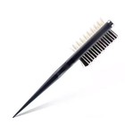 3 in 1 Volumising Smooth Style Brush Shark Tooth Hair Comb Barber Salon