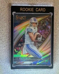TJ Hockenson Rookie 2019 Panini Select Field Level Silver Prizm #215 RC Lions