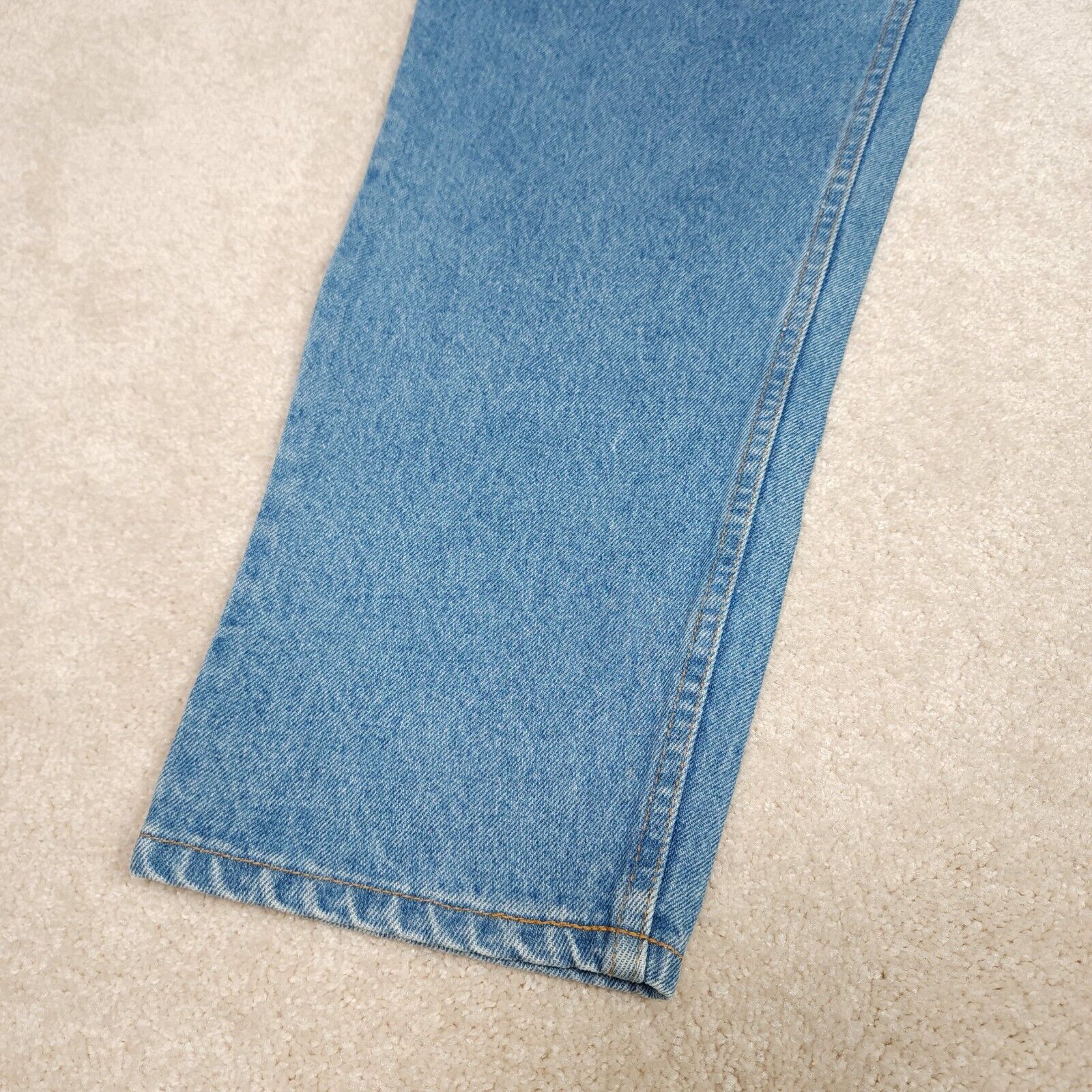 Vintage Levis 550 Jeans Mens 36x30 90s Orange Tab… - image 5