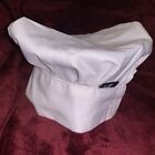 White Chef Hat With Adjustable Elastic Baker Kitchen Cook Adult Size