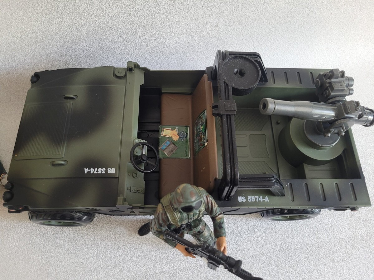 Rare 1998 Battle Squads Assault HUMVEE by Galoob Toys Parts