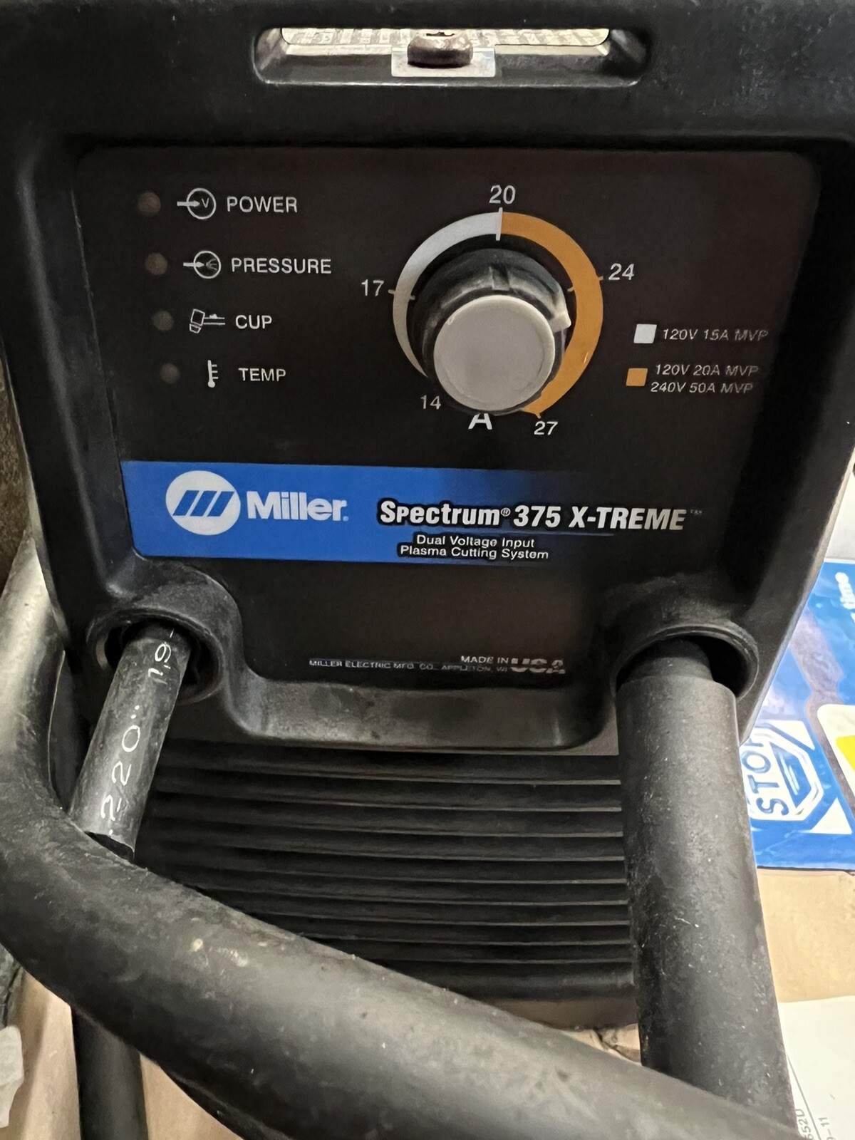 Miller Spectrum 375 Xtreme Plasma Cutter With Case And Extras