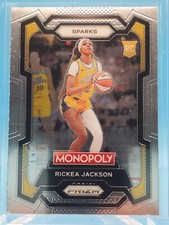 Rickea Jackson 2024 Panini Prizm Monopoly WNBA Rookie #63 SPARKS