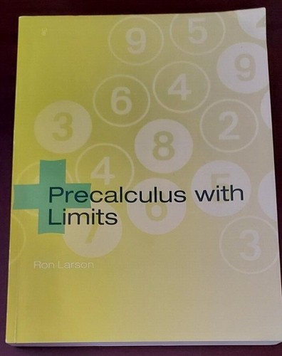 Precalculus With Limits By Ron Larson 3rd Edition (2014, Trade Paperback) - 第 1/7 張圖片