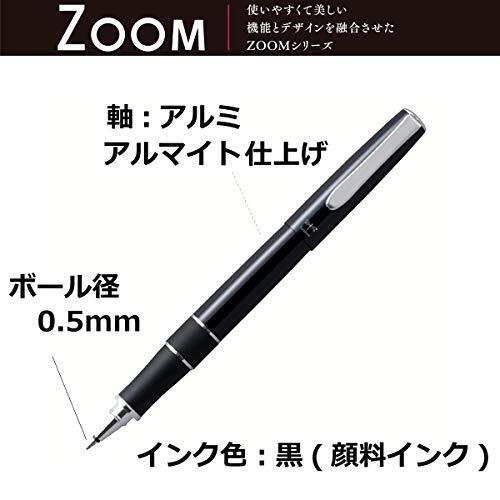 Tombow JAPAN BW-2000LZA11 Zoom 505bwA Rollerball Pen water based ink Black - Picture 3 of 4