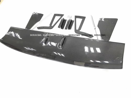 Universal Swan Wing GT Universal Carbon Fiber Style Wing Spoiler Rear Trunk Wing - Picture 3 of 24