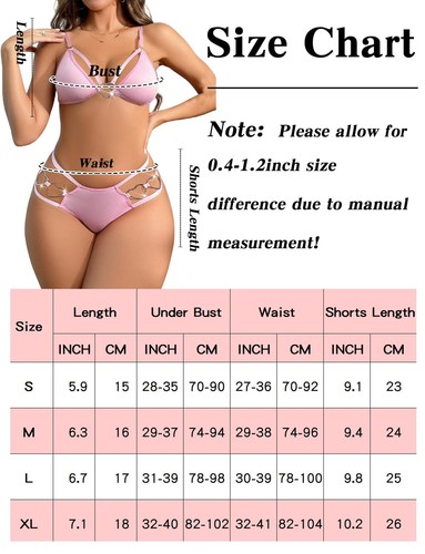 Women Sexy-Lingerie Sleepwear Lace Cotton Babydoll Nightwear Nightgown Pajamas - Picture 61 of 65