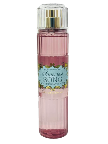 3 Bath & Body Works Sweetest Song feiner Duftnebel Körperspray 8 flüssige Unzen NEU - Bild 2 von 3