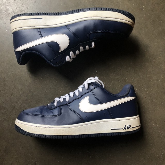 navy blue suede air force ones