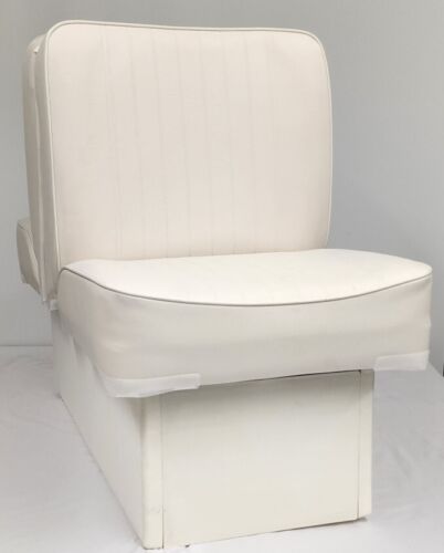 Boat Seat Back to Back Lounge Seat, Fishing Ski Lounge White 1007-AA - Picture 2 of 6