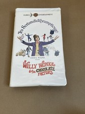 Willy Wonka & The Chocolate Factory VHS Clamshell