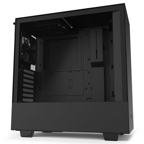 NZXT H510 Black ATX Mid Tower - Tempered Glass - Gaming Desktop PC Computer Case - Afbeelding 2 van 7