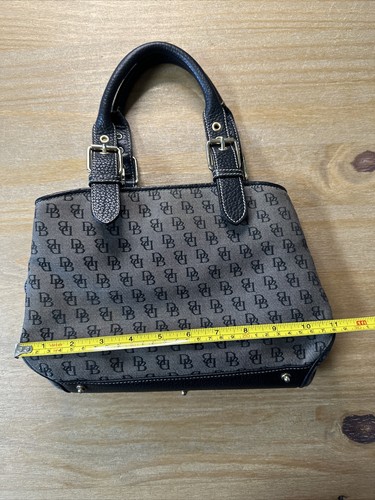 Vintage Y2K Dooney And Bourke Hand Bag Monogram Purse Handbag - Picture 12 of 14