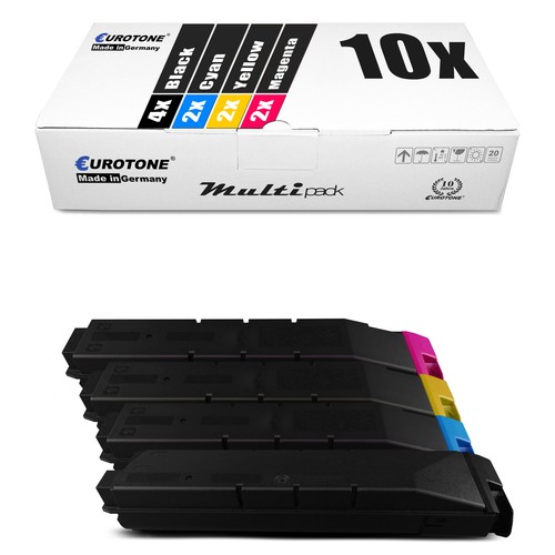 10x Eurotone ECO Patrone für Kyocera TASKalfa 3050-ci 3550-cig 3551-ci