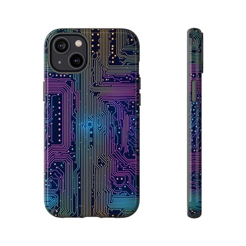 Neon Circuit Dreams Phone Case for iPhone, Samsung Galaxy, Google Pixel - Picture 20 of 111