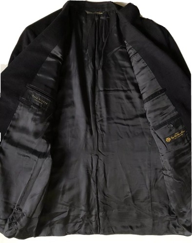 Jack Victor Montreal 42 L Blazer Sport Mantel 100 % Kaschmir marineblau Bloomingdales 895 $ - Bild 5 von 8