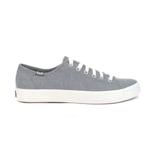 Keds Kickstart Dobby Grey Jacquard Sneakers WF66528