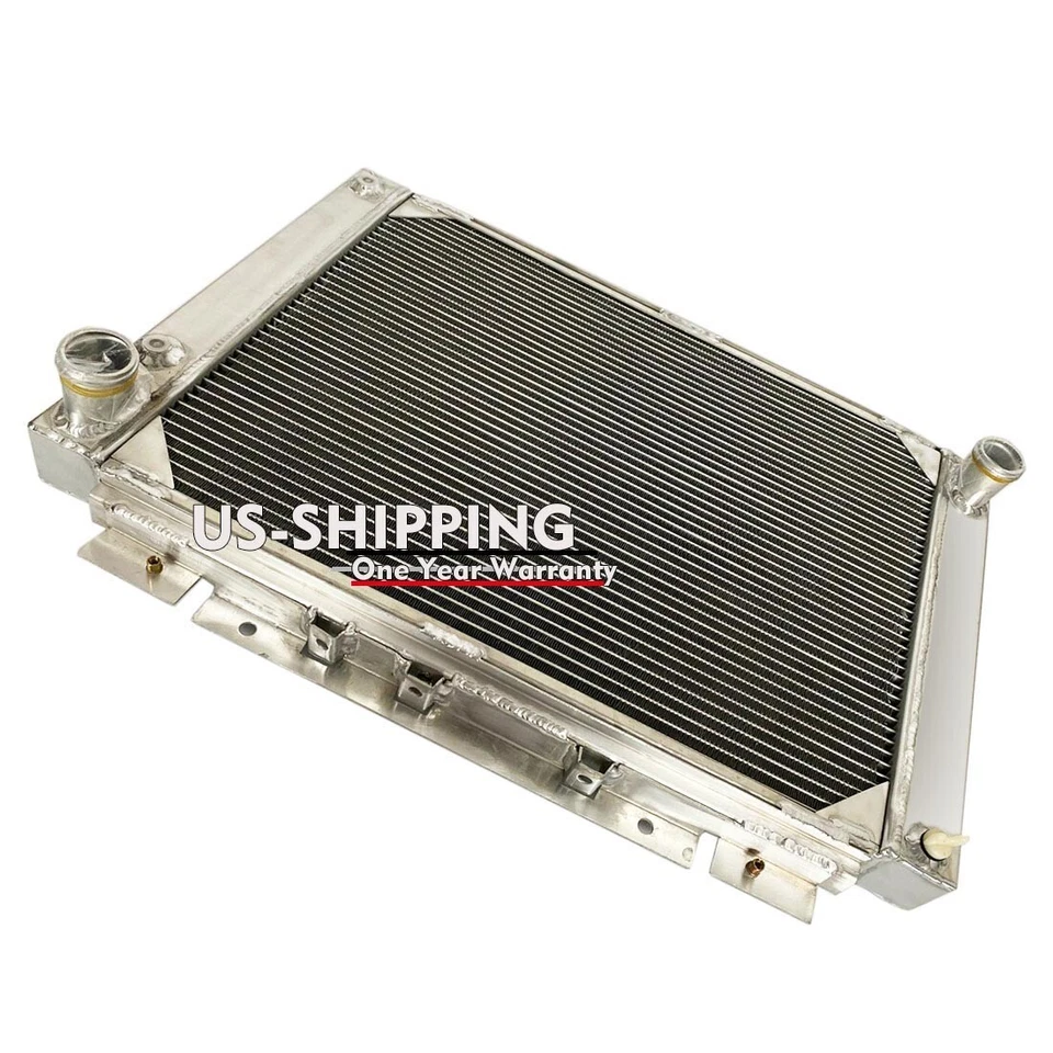 Radiador de aluminio para 1961-1966 1962 64 Ford Thunderbird T-Bird TBird 1965 AT/MT Foto 4 de 4
