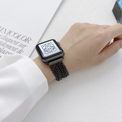 Stainless Steel For Apple iWatch 9/8/7/6/5/4/3/2/1 Series Strap Watch Metal Band - Picture 37 of 41