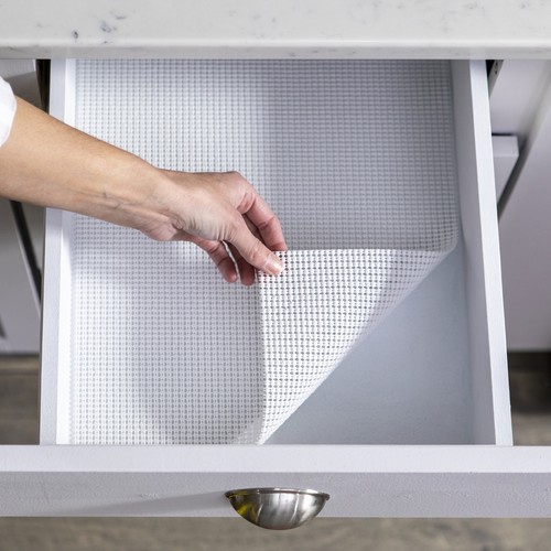 EasyLiner Select Grip 20 in. x 6 ft. Black Shelf Liner, PVC, Removable, Non-Slip - Picture 8 of 8