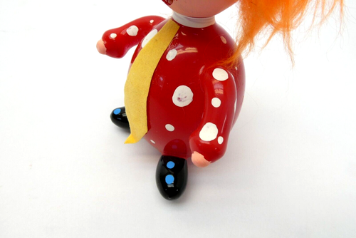 Red Hair Decorative Polka Dot Outfit Clown Christmas Ornament Glass? Acrylic? - 第 6/9 張圖片