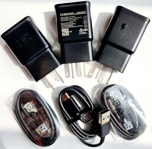 Samsung travel adapter ep-ta200 with Type C Cable Genuine Wholesale Lots Black - Picture 22 of 30