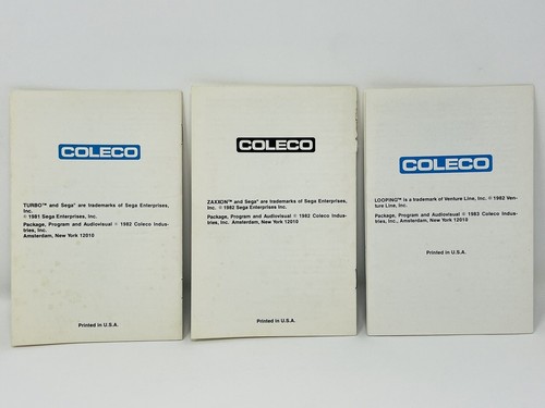 Coleco Vision Video Game Instruction Manual Book Lot! Donkey Kong Nintendo - Picture 11 of 21