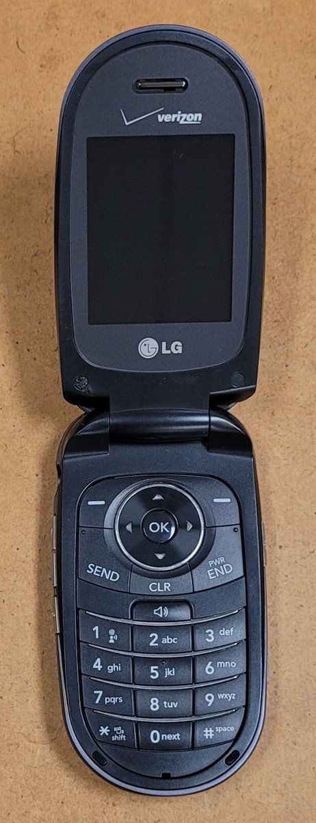 LG VX8350 - Gray and Black ( Verizon ) Cellular Flip Phone