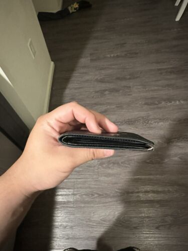 GUCCI Supreme Canvas Kingsnake Bifold Black Wallet - Picture 2 of 4