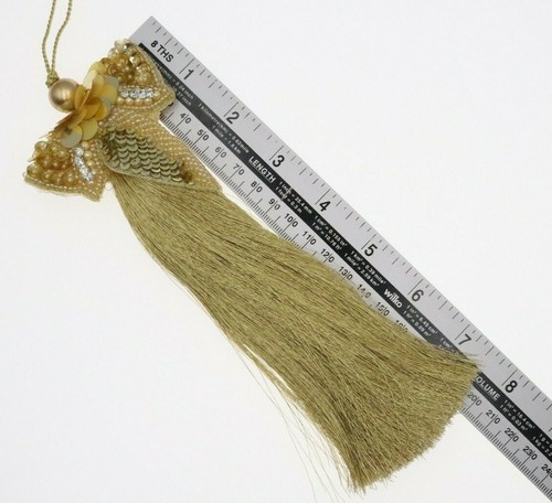 FCL 1 Pair Multicolor Indian Tassel Traditional Latkan Blouse Dupatta Dori Edge - Picture 58 of 70