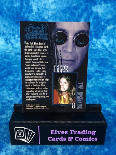 Ozzy Osbourne SINGLE Non-Sport Trading card by Monowise Limited / Neca - 2001 - Picture 16 of 118