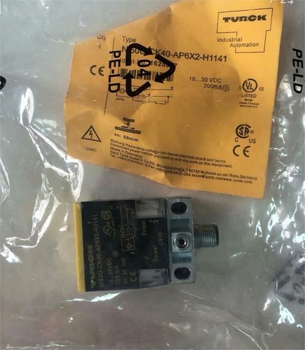 TURCK   NI50U-CK40-AP6X2-H1141   1625837  10-30VDC 200mA  NEW IN BAG .DHL/UPS - Picture 2 of 2