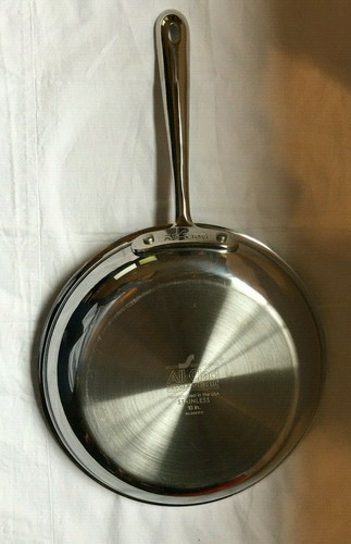All-Clad Metalcrafters LLC 10" Stainless Steel Skillet Fry Pan 2481711 - Picture 7 of 8
