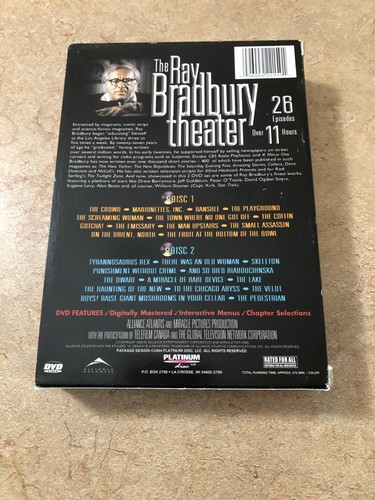 The Ray Bradbury Theater 11 Hours & 2 Discs (DVD, 2008)-FREE Shipping - Foto 2 di 4