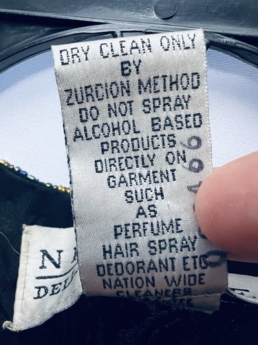 Niteline Della Roufogali All Over Pailletten Perlen Jacke Damen M Seide Mehrfarbig - Bild 11 von 11