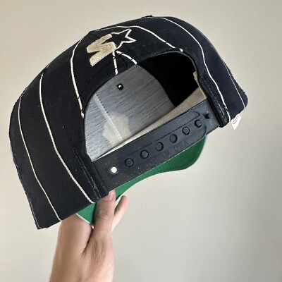 Vintage 80s New York Yankees Starter Pinstripe Snapback Hat