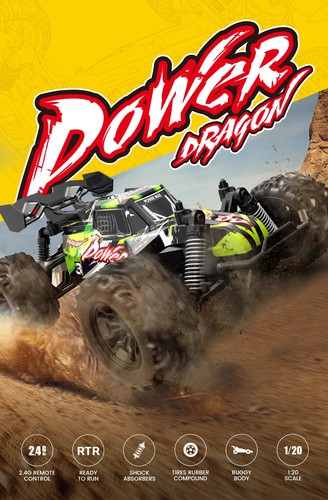 Hot 1:20 Off Road RC Car 2.4G Radio Remote Control Cars Climbing Drift Truck Toy - Picture 12 of 25