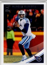2018 Panini Donruss Football Marcus Mariota No. 278 Tennessee Titans