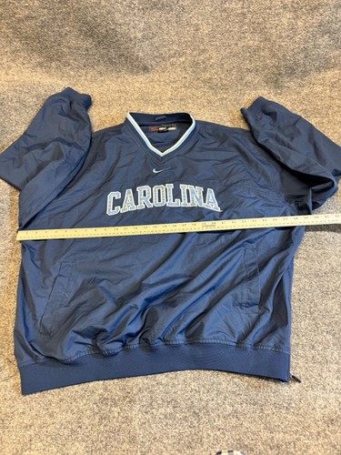 North Carolina Tar Heels Basketball Mens Jacket 2XL Blue Nike Windbreaker Jacket - Picture 4 of 8