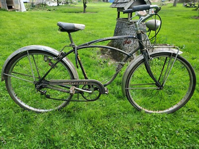 Black Schwinn 1956 6 Speed Corvette Cruiser Bicycle Benelux Derailleur eBay