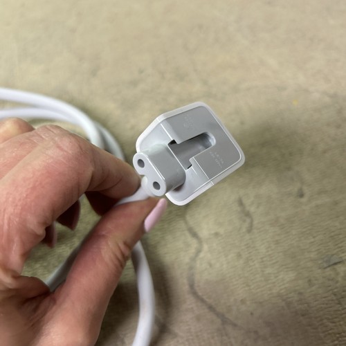 Apple 6 Duck Head Power Cable Longwell 01 622-0380 2.5a 125v - Picture 3 of 6