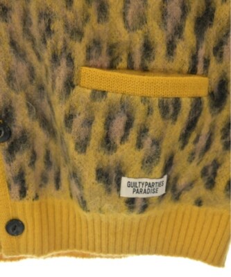 WACKO MARIA Cardigan BeigexBlack(Leopard pattern) L