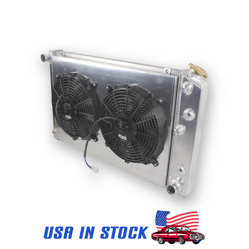 3 Row Radiator Shroud Fan For 78-88 Chevy El Camino Camaro 75-78 GMC C1500 C2500 - Picture 1 of 13