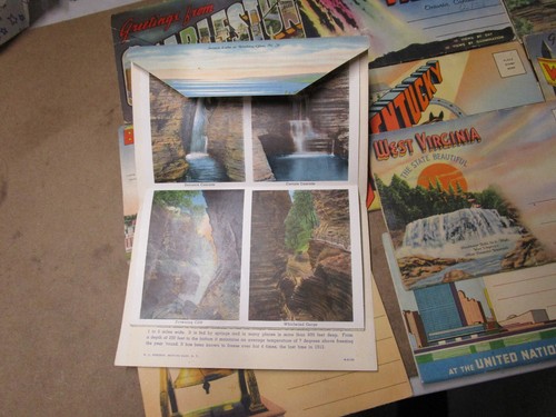 Vintage Illustrated Postcards Lot 1950's 1960's - Picture 2 of 3