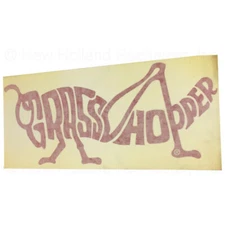 Grasshopper Large Emblem Decal Part # 163290