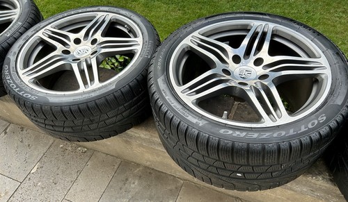 Porsche 911 997 Felgen Turbo I 1 8,5+11x19 Wheel Rim Set Jantes C4 4S Winter - Bild 9 von 23