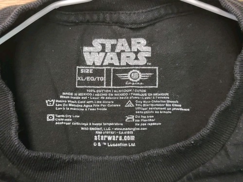 Official! Star Wars 'Expressions of Vader' Darth Vader T Shirt Adult XL Black! - Bild 16 von 18