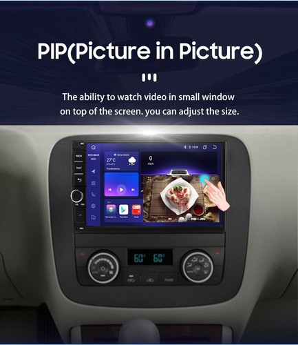Octa-Core Android 12 7" Double 2DIN Car Stereo DSP Radio GPS 4+32GB WiFi Carplay - Picture 16 of 18