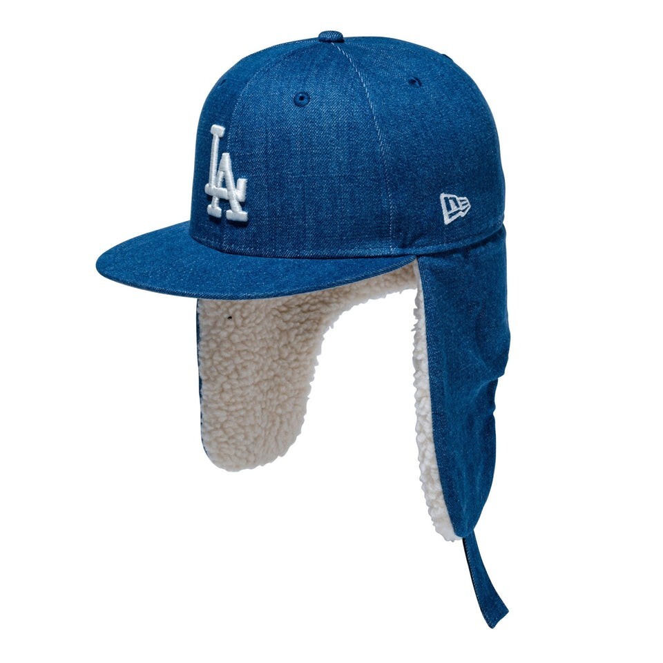 NEW ERA 59FIFTY Cap Dog Ear Los Angeles Dodgers Washed Denim